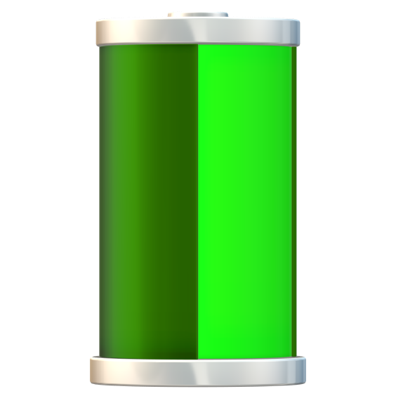 2,4v 4,0Ah nødlysbatteripakke m/ Faston i stav