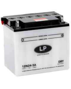 Kjøp 12N24-3A batteri til Gressklipper 12V 24Ah E60-N24-A (185x125x178mm) hos altitec.no for kr 998,00
