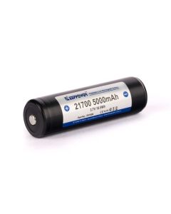 Kjøp Keepower 21700 Li-ion Batteri 5000mAh (sikkerhetskrets) - 10A hos altitec.no for kr 268,00