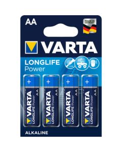 Kjøp Varta AA 1,5V Alkaline batteri (4 stk) Best i test! hos altitec.no for kr 39,00