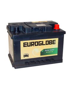 Euroglobe 56285 65Ah Startbatteri 580CcA - Bestselger! 242x175x175mm