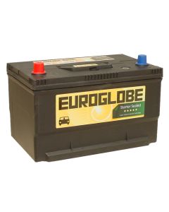 Kjøp Euroglobe 59022 85Ah Semitett (SMF) startbatteri til amerikanske Ford 720CcA 303x188x190mm hos altitec.no for kr 1 753,00