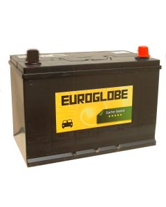 Euroglobe 60032 100Ah Semitett (SMF) startbatteri til Japansk diesel 700CcA 304x172x220mm