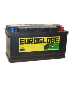 Euroglobe 60034 105Ah Semitett (SMF) startbatteri 830CcA 353x175x190mm