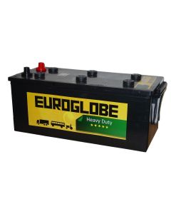 Kjøp Euroglobe 73011 230Ah Heavy Duty startbatteri til store kjøretøy 1400CcA 518x276x242mm hos altitec.no for kr 3 994,00