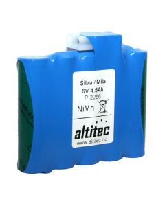 Kjøp Silva/Mila batteri 4,5Ah 6V, motsatt pluggmontering hos altitec.no for kr 754,00