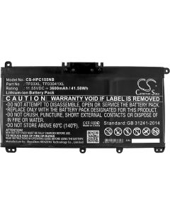 Batteri for HP 14-BP 14-BF 15-CC m.fl 920046-421, HSTNN-LB7X, TF03Xl