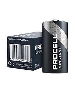 10pk Duracell Industrial ProCell PC1400 Alkalisk batteri LR14 C 1,5V 