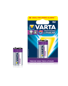 Kjøp Varta Professional Lithium 9V batteri hos altitec.no for kr 127,00