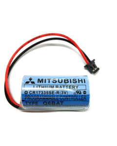 Kjøp Batteri til Mitsubishi Q02CPU PLC/PLS GT15-BAT Q6BAT 1W4180 PLS-1160 CR17335SE-R hos altitec.no for kr 387,00