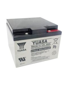 Kjøp Yuasa NPC24-12I / REC 26-12 Batteri 12V 26Ah Deep Cykle Powakaddy hos altitec.no for kr 1 694,00