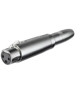Kjøp XLR audio adapter 3-pin XLR jack - 6,35mm mono jack hos altitec.no for kr 53,00