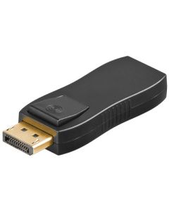 Kjøp Displayport 20-pin til HDMI 19-pin adapter med låsemekanisme hos altitec.no for kr 206,00