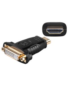 Kjøp HDMI adapter - HDMI til DVI-D (19pin HDMI til 24+1 DVI) hos altitec.no for kr 62,00