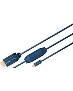 Kjøp Clicktronic Mini DisplayPort til HDMI kabel 1 meter hos altitec.no for kr 437,00