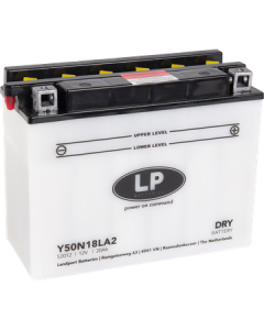 Kjøp Y50-N18L-A batteri til MC og ATV 12V 20Ah (206x91x164mm) hos altitec.no for kr 849,00