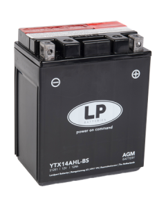 YTX14AHL-BS batteri til MC og ATV 12V 12Ah (134x89x166mm)