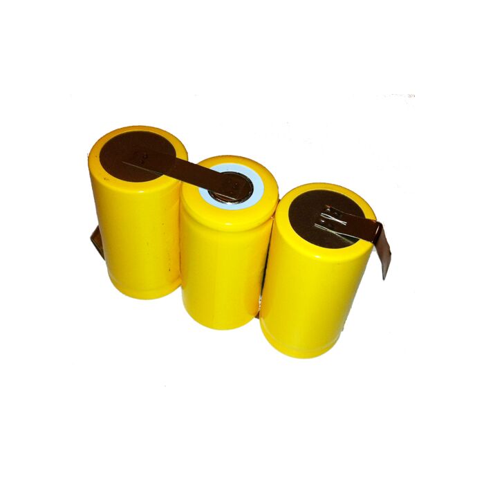 3,6v 1,6Ah nødlysbatteripakke m/ Faston