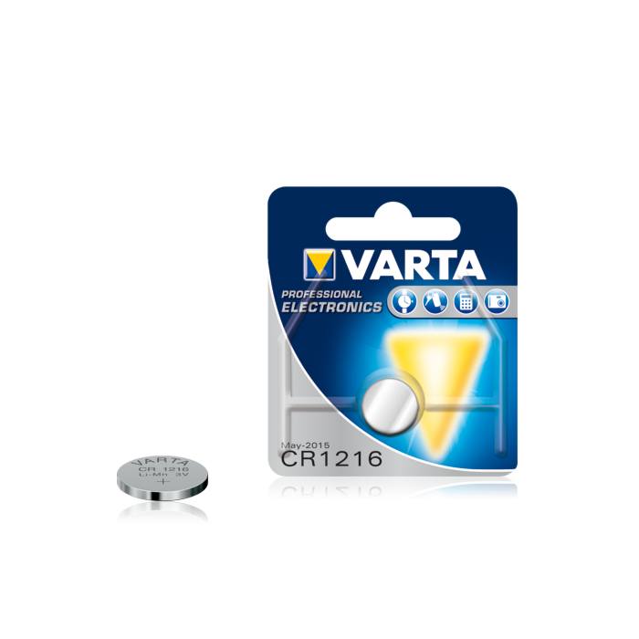 Varta CR1216 Lithium 3V batteri 25 mAh