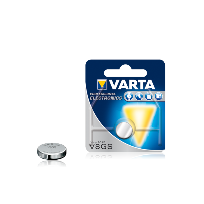 Varta V8GS Sølvoksid 1,55V batteri 40 mAh SR55