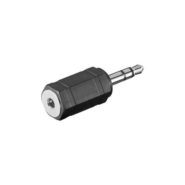 Audio adapter 3,5mm stereo plugg - 2,5mm stereo jack