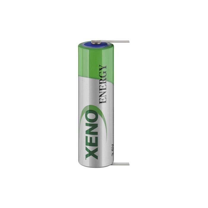 Xeno XL-060 Li-SOCl2 3,6V AA 2400mAh ER 14505 med Loddeører