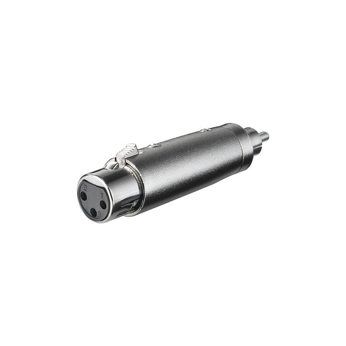 XLR audio adapter 3-pin XLR jack - RCA plugg