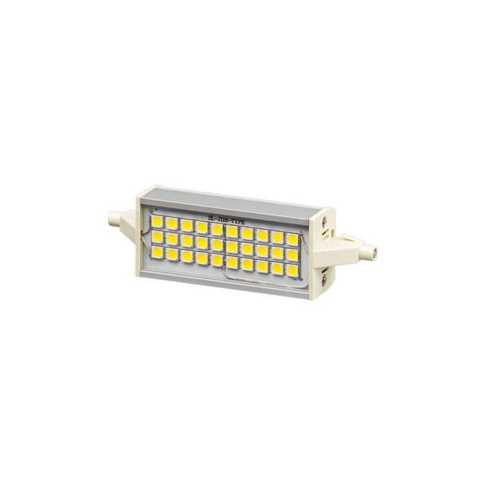 R7s 8W Varmhvit LED-pære 675lm (2900K) Innsats
