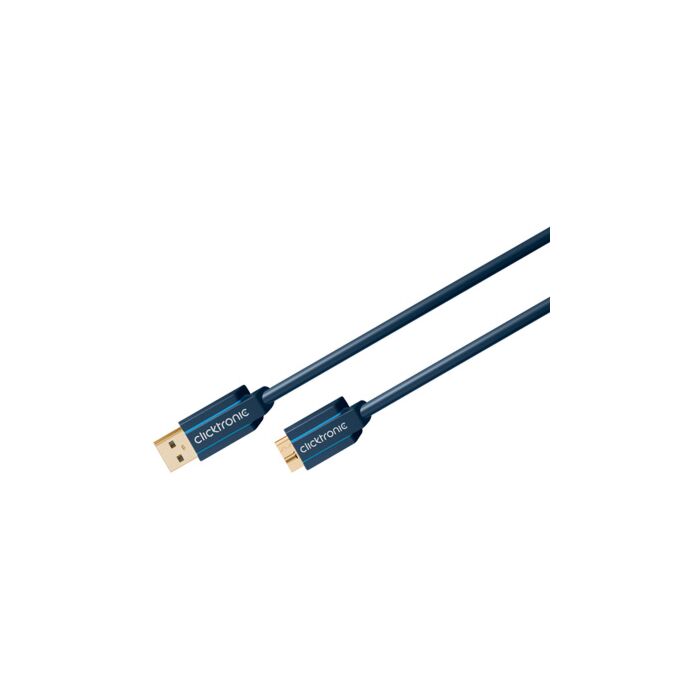 Clicktronic Micro USB 3.0 kabel 1 meter