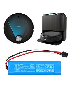 Batteri for Cecotec Conga 11090, Conga 11090 Spin Revolution H 91046 14.4 V 3350 mAh