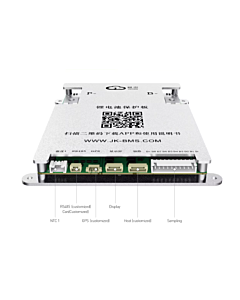 8-16S 200A BMS for LiFePo4 med aktiv balansering, bluetooth og varmestyring