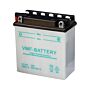 VMF MC Batteri 12V 5AH 50CCA (121x61x131) Polstilling 5 - Plusspol til hÃƒÂ¸yre | YB5L-A