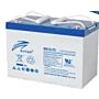 RITAR GEL Deep Cycle Batteri 12V 75AH (350x167x182mm) Polstilling 4 - Plusspol til venstre