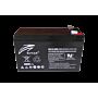 RITAR High Rate AGM Batteri 12V 9AH (151x65x93,5mm) F2