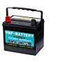 VMF Plenklipper batteri 12V 28AH 250CCA (205x132x159/186mm) Polstilling 4 - Plusspol til venstre 12N24-4