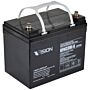 AGM Deep Cycle batteri 12V 33Ah til Tesla Model S (M6)