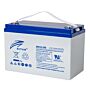 RITAR GEL Deep Cycle Batteri 12V 100AH (328x169x222mm) Polstilling 4 - Plusspol til venstre