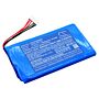 Replaces battery for XTOOL H6, H6 Elite, H6EB,  X100 PAD3, Li-Polymer 10000mAh