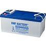 VMF GEL Deep Cycle Batteri 12V 200AH (522x240x223mm) Polstilling 5 - Plusspol til hÃƒÂ¸yre