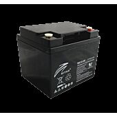 RITAR AGM Deep Cycle Batteri 12V 40Ah (198x166x171mm) Polstilling 5 - Plusspol til hÃƒÂ¸yre