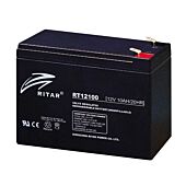 RITAR AGM Batteri 12V 10AH (151x65x111mm) F2