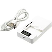 Universal Lader for små li-ion batterier, typ mobil, kamera, GPS batterier