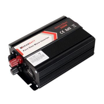 Skanbatt 300W Ren sinus Inverter 12V to 230V