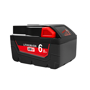 Batteri for Milwaukee Li-ion 48-11-2830 V28 M28 HD28 28V 6Ah
