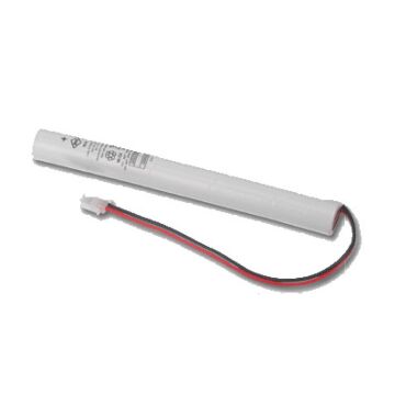 6,0v 1,6Ah nødlysbatteripakke m/ ledning og Molex Minifit 2-pol i stav 329045480