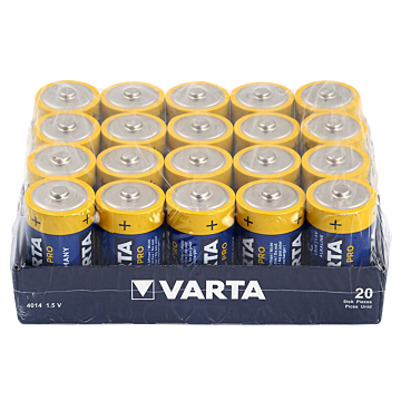 Varta LR20 Industrial batteri 1,5V Alkalisk 20pk