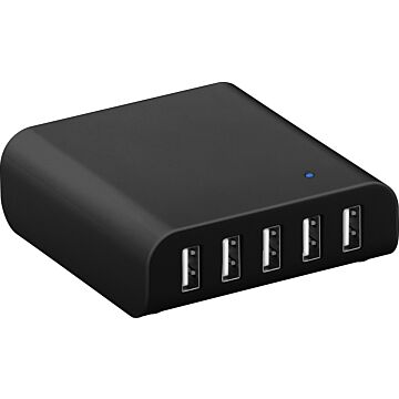 5 port Intelligent USB lader 8A input 100-240VAC