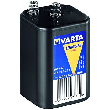 Varta 431 Longlife Plus 6V 8,5Ah 4R25X