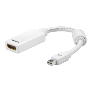Mini DisplayPort til HDMI adapter for Macbook Pro/Air til vanlig HDMI