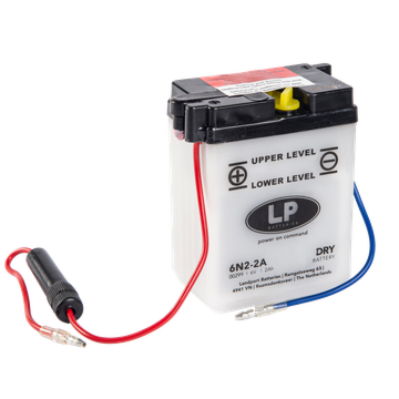 6V Standard 2 Ah 6N2-2A-4 Syrefylt Blybatteri